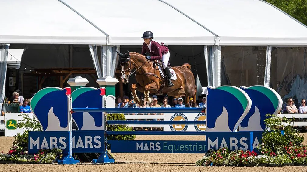 Yasmin Ingham a terminé deuxième avec le Selle Français Banzaï du Loir.