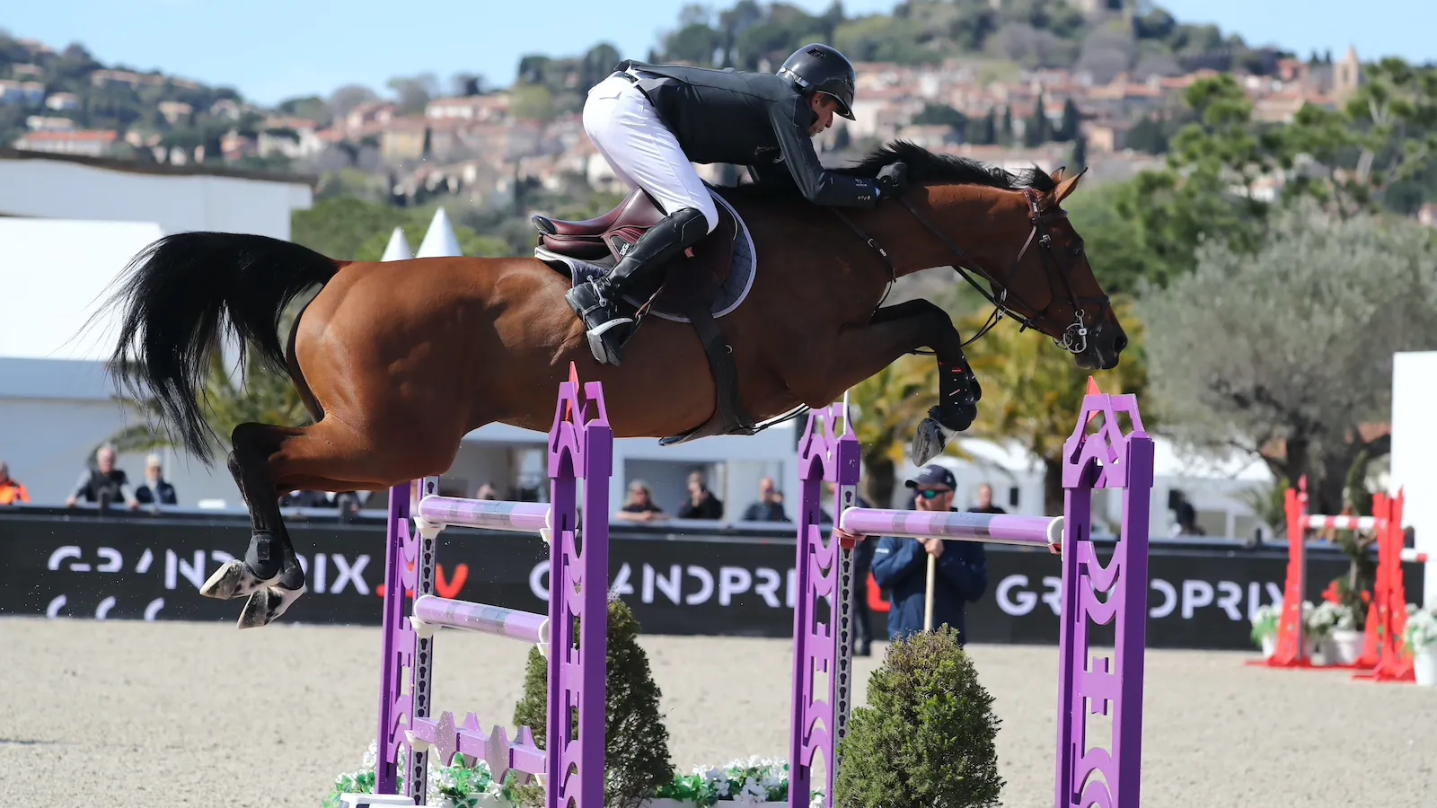 Avec Julien Épaillard, Caracole de la Roque a une nouvelle fois déroulé une belle prestation. 