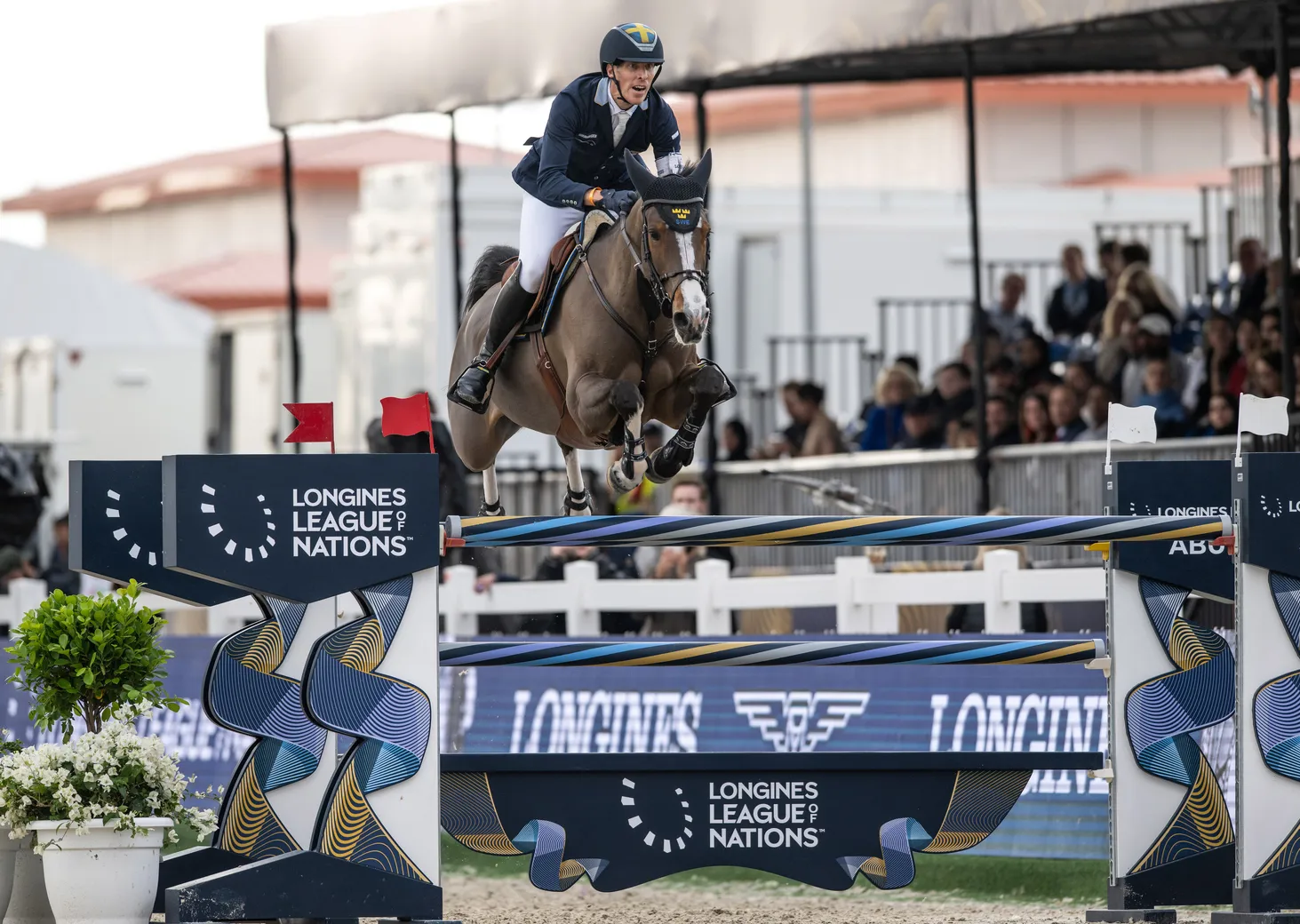 Avec Iliana, Henrik von Eckermann a signé l'un des quatre doubles sans-faute du jour et a vu son épouse, Janika Sprunger, en faire de même avec Orelie.