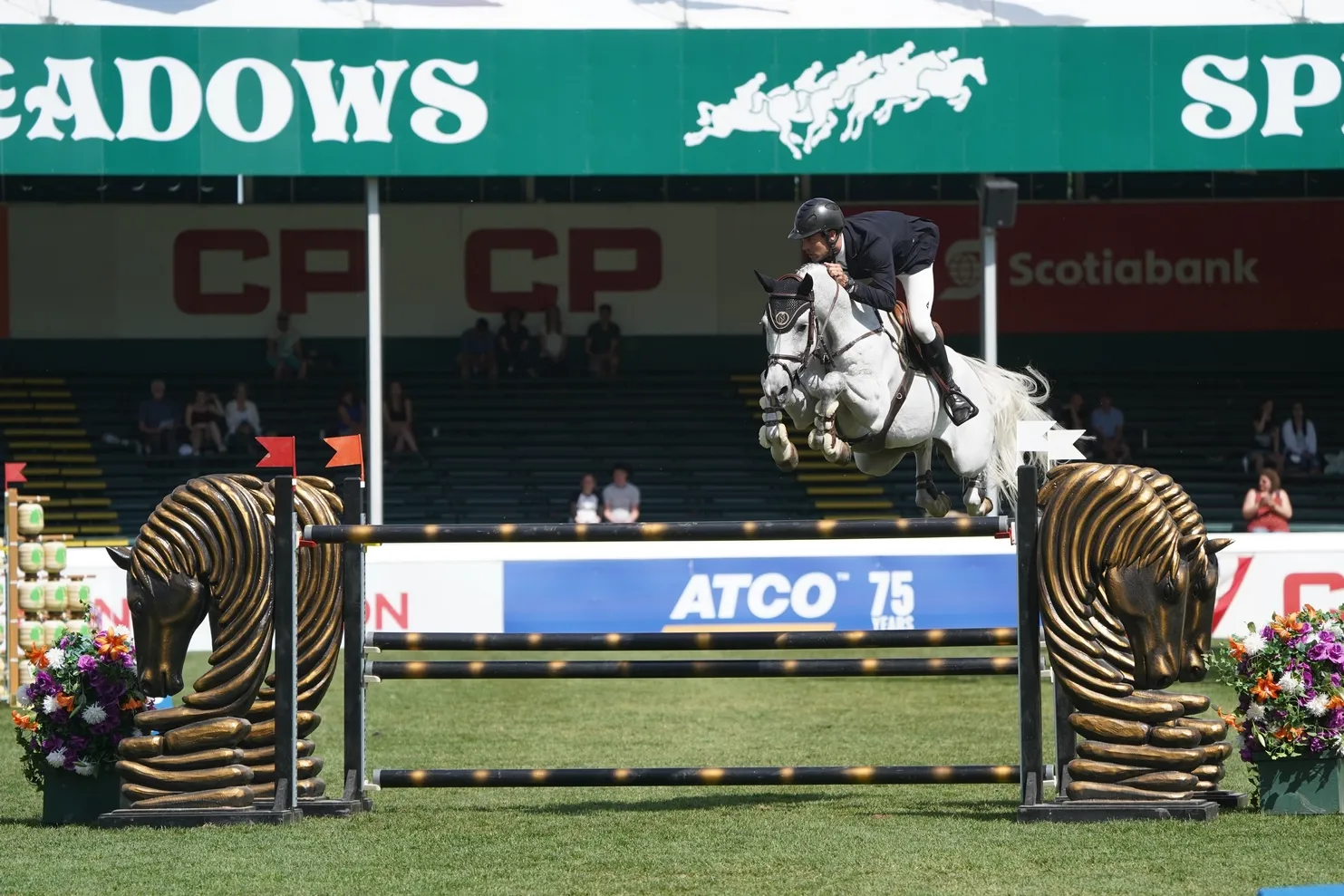 Eugenio Garza Perez et Contago ont pris la deuxième place du Grand Prix en signant l'un des rares sans-faute de la deuxième manche.