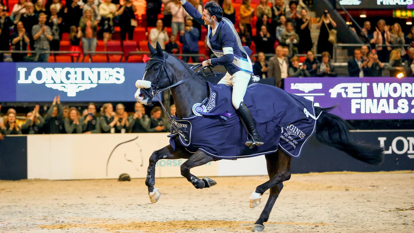 Vainqueur de la dernière finale de la Coupe du monde FEI Longines avec Alamo, Steve Guerdat a l’édition 2022 de l’événement en ligne de mire.