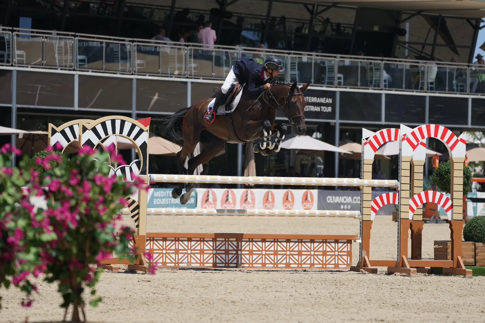 Malgré une faute rageante, Lucas Delachaussée et Atcha des Coteaux ont réalisé un très beau championnat. 