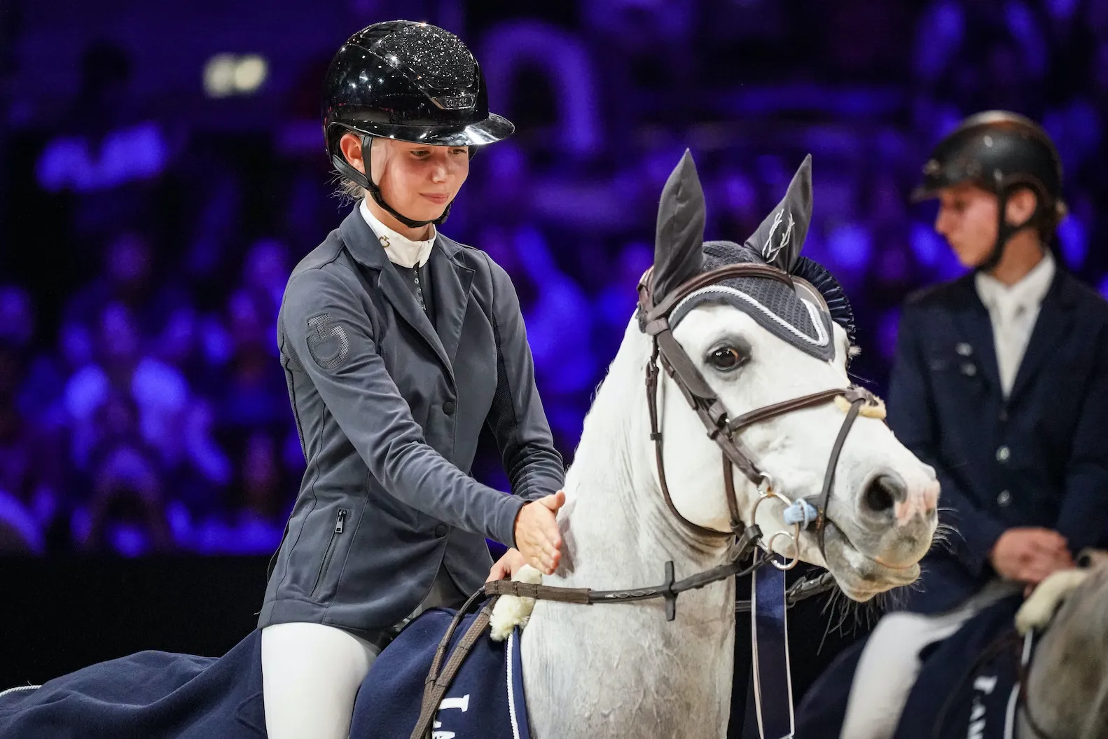 Émotion et satisfaction pour Laura André à la remise des prix. 