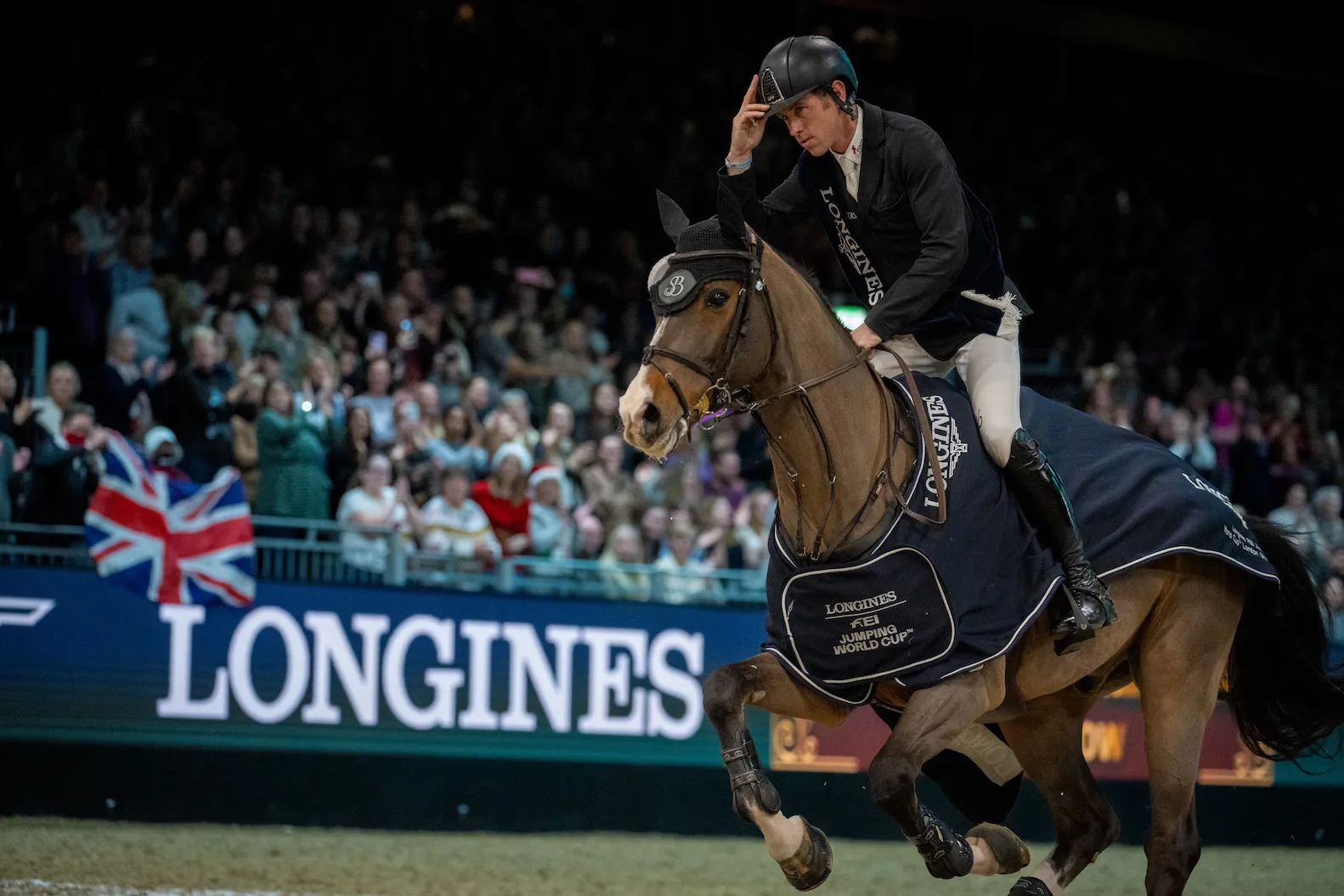 Scott Brash a fait se lever le public londonien!