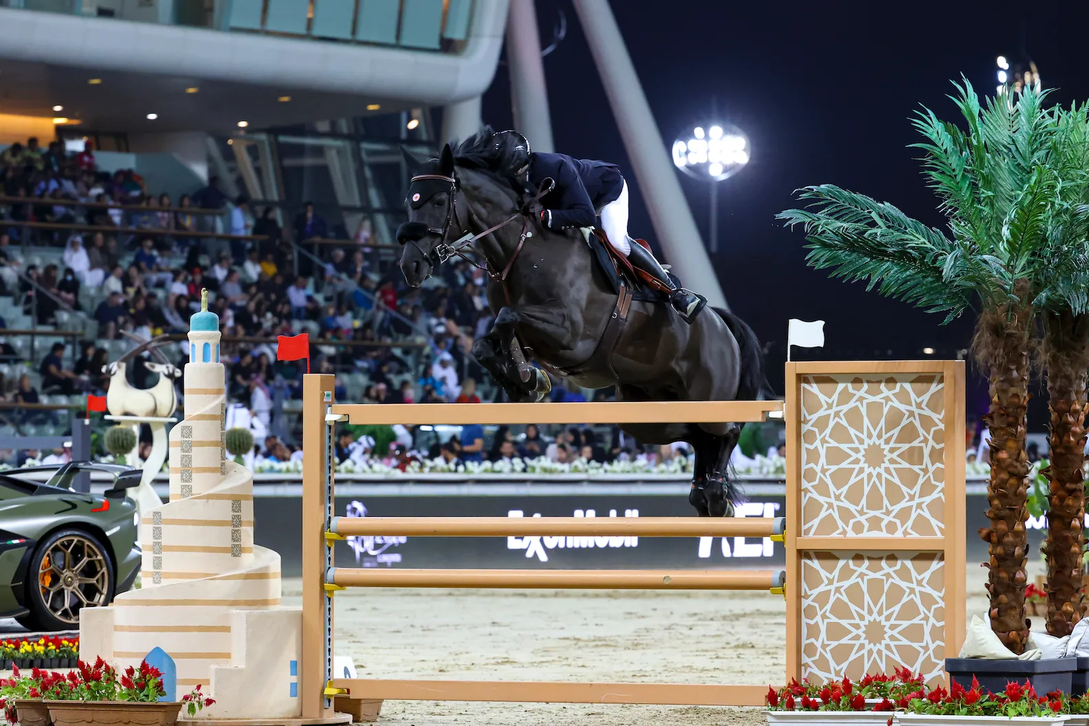 Quelle performance une nouvelle fois pour ce Dexter Fontenis et son cavalier Simon Delestre!