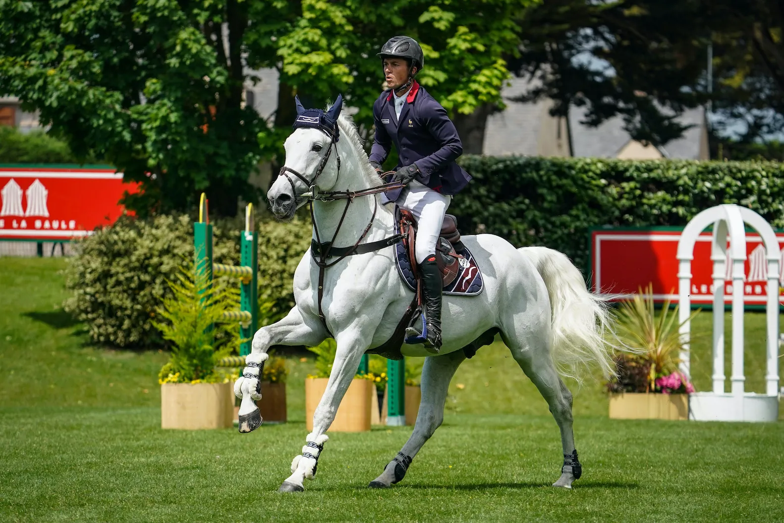 Aurélien Leroy et Croqsel de Blaignac à La Baule en 2022.