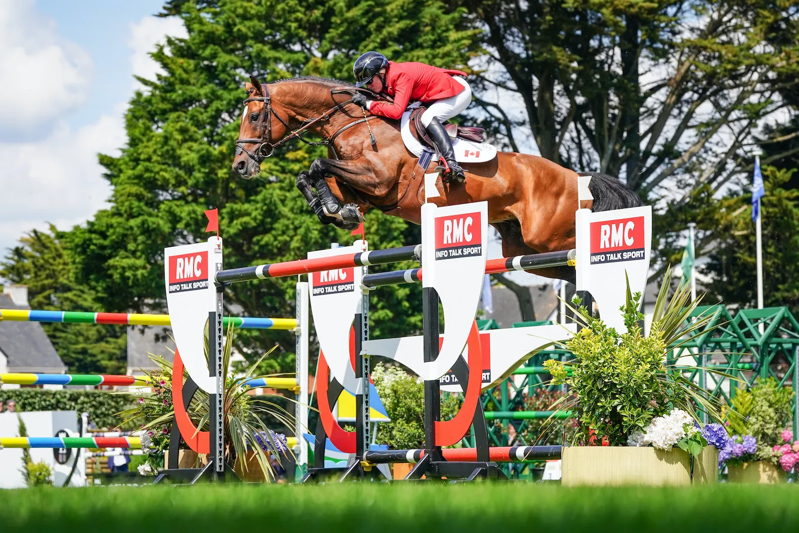 Beth Underhill, ici à La Baule en 2022, est la nouvelle cavalière de Dynastie.