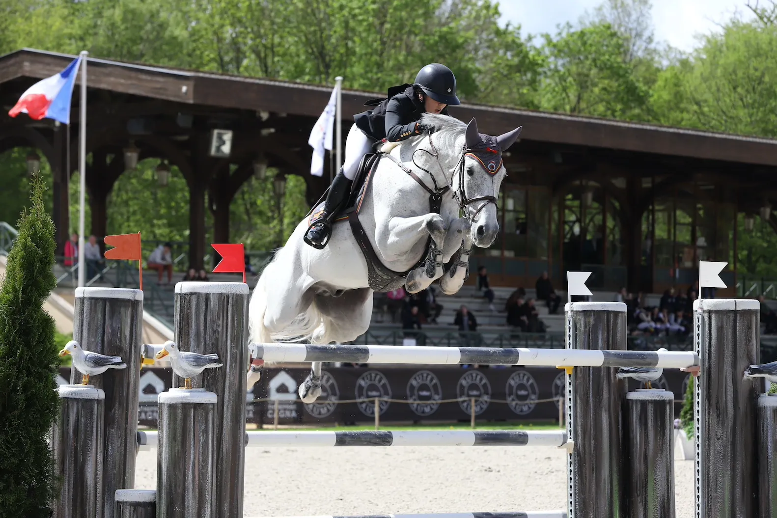 Olivia Alvarez Garcia et Cocopelli B ont réalisé l'un des deux doubles zéro de cette Coupe!