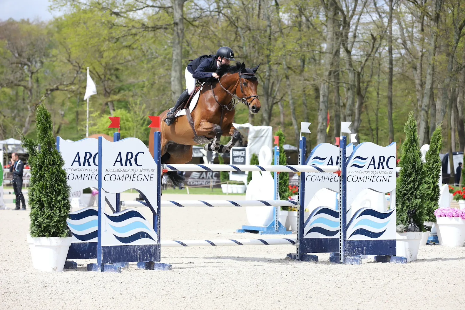 Ludo Fournier a réalisé la meilleure performance française avec Energie du Banney.