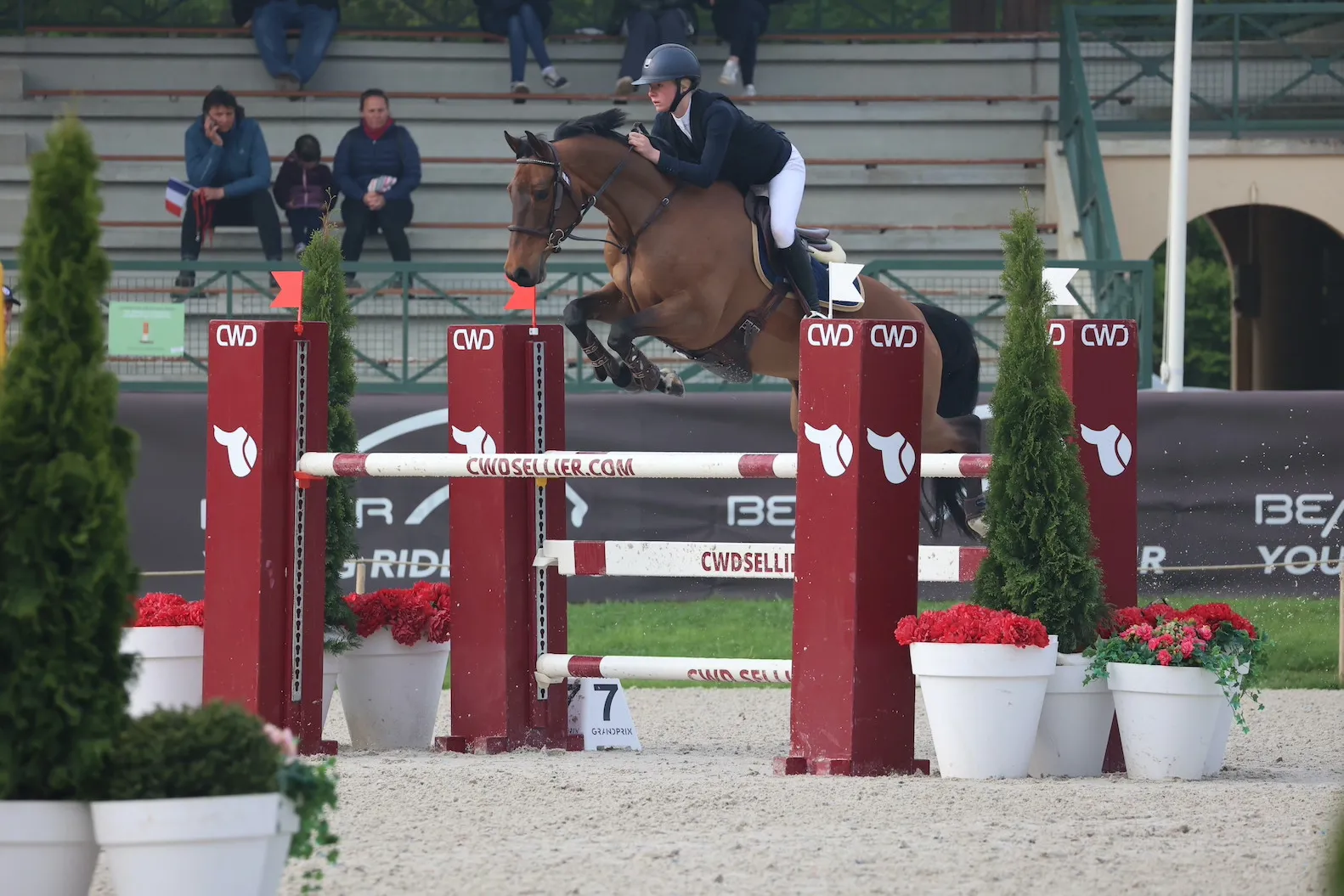 Neil 55 a tout simplement avalé les obstacles au barrage!