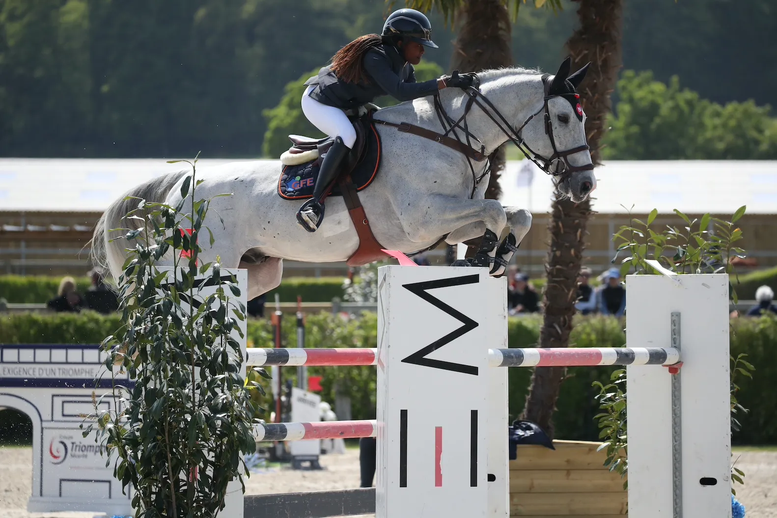 Ramatou Ouedraogo et GFE*Excalibur dela Tour Vidal aborderont la finale avec une médaille provisoire autour du cou!