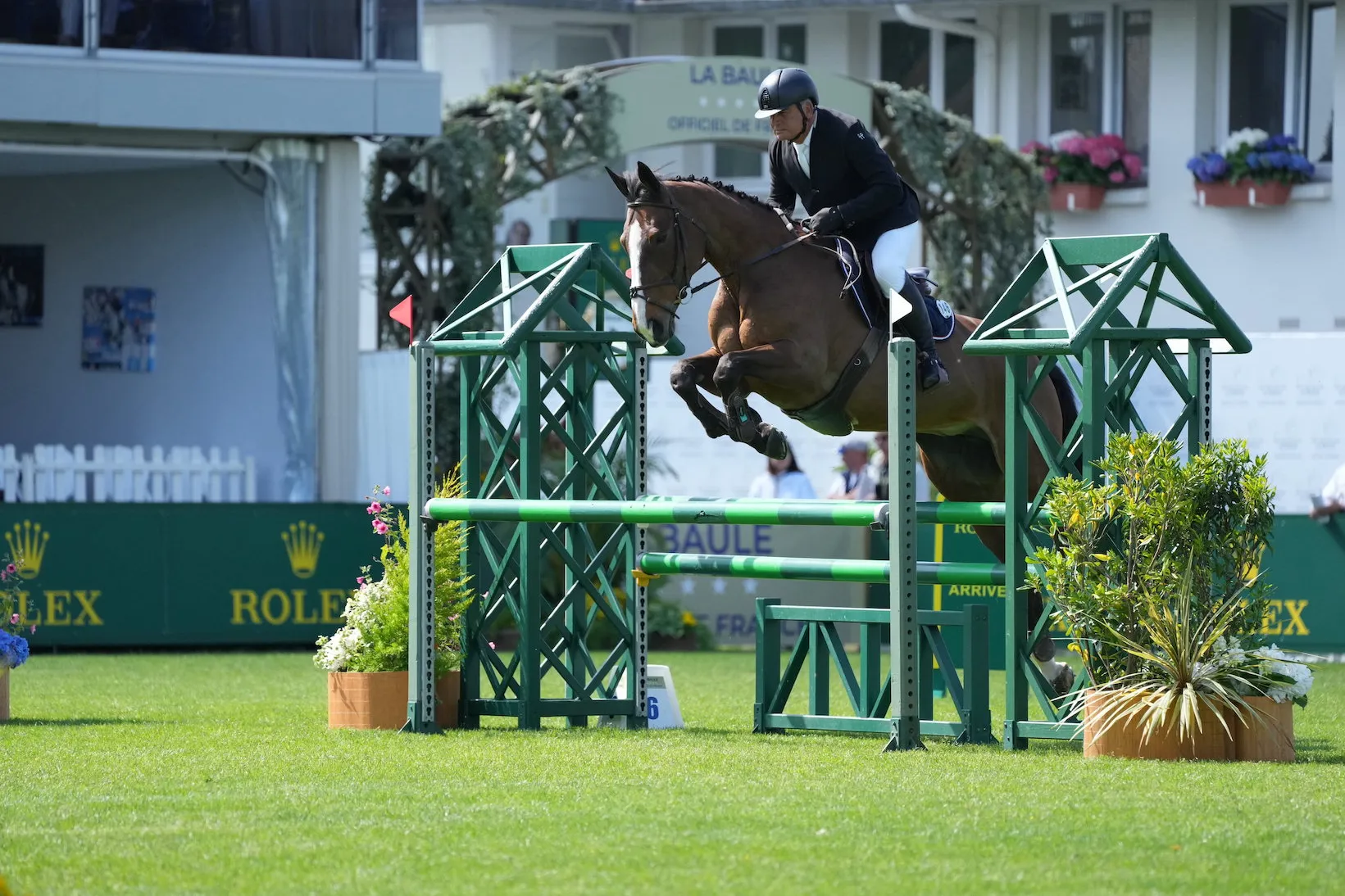 Christophe Legué et Thamise du Rozel au CSIO de la Baule en 2022
