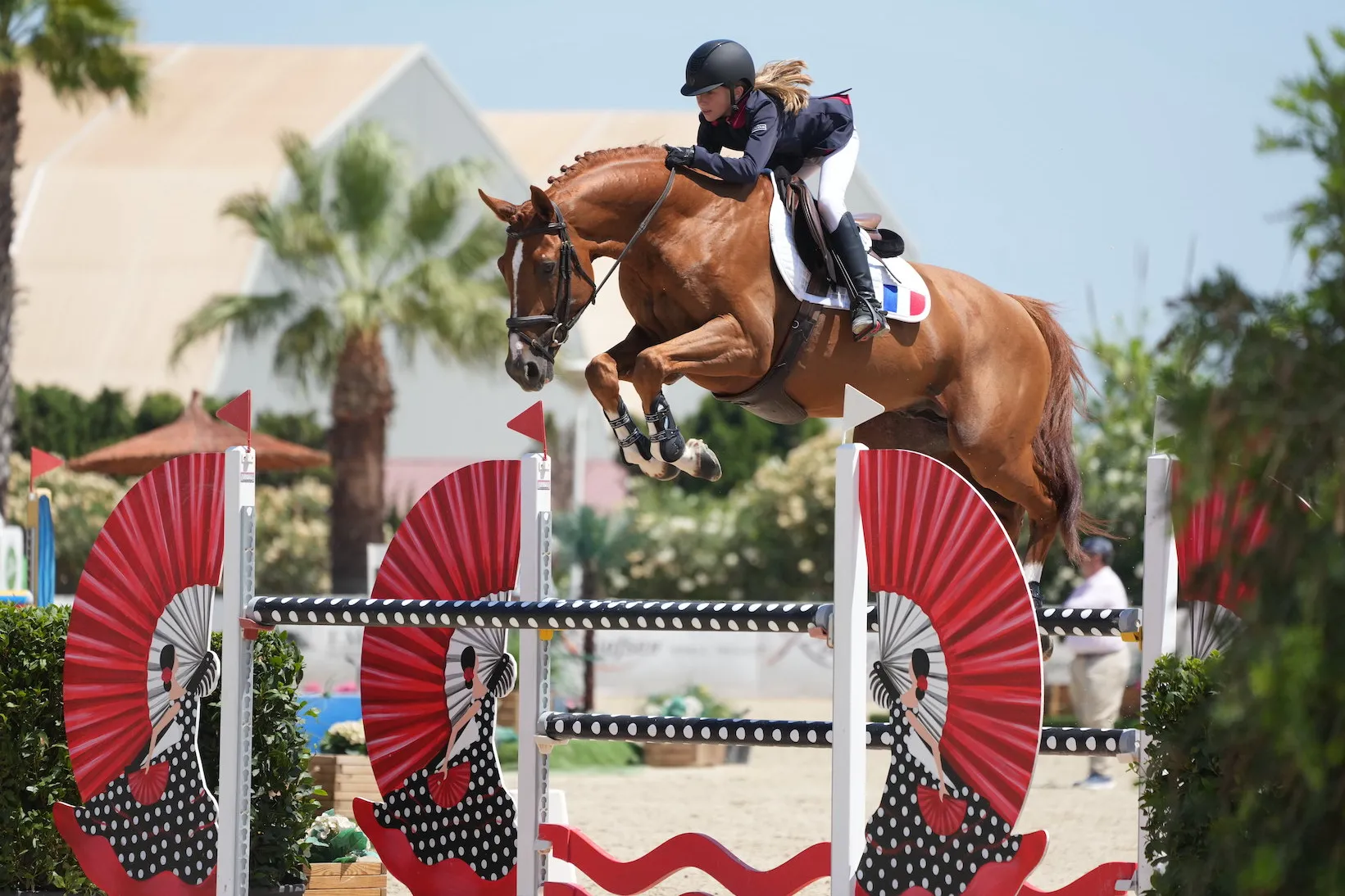 Mélina Bouillot et Canabis d'Albain aux championnats d'Europe 