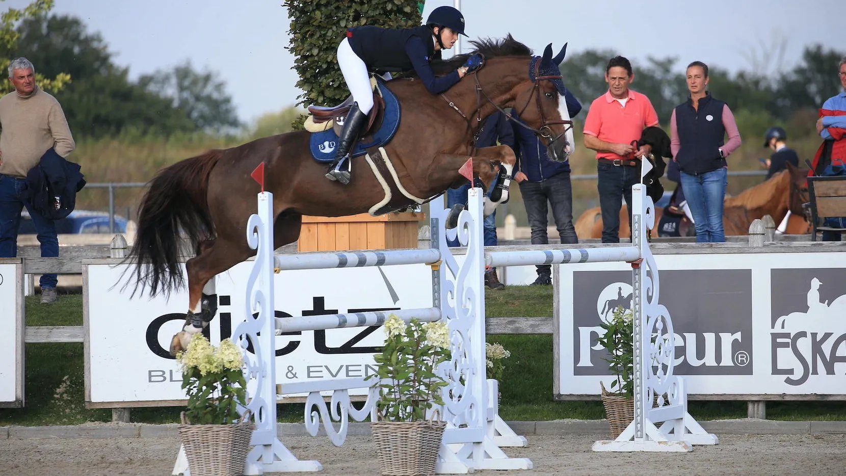 Laura klein et Dysney du Soutrait.