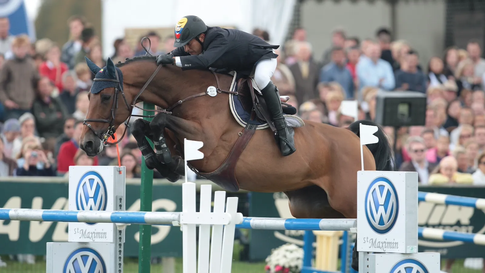 Noblesse des Tess, ici à Chantilly en 2009, a été l'un des chevaux les plus marquants de la carrière de René López.