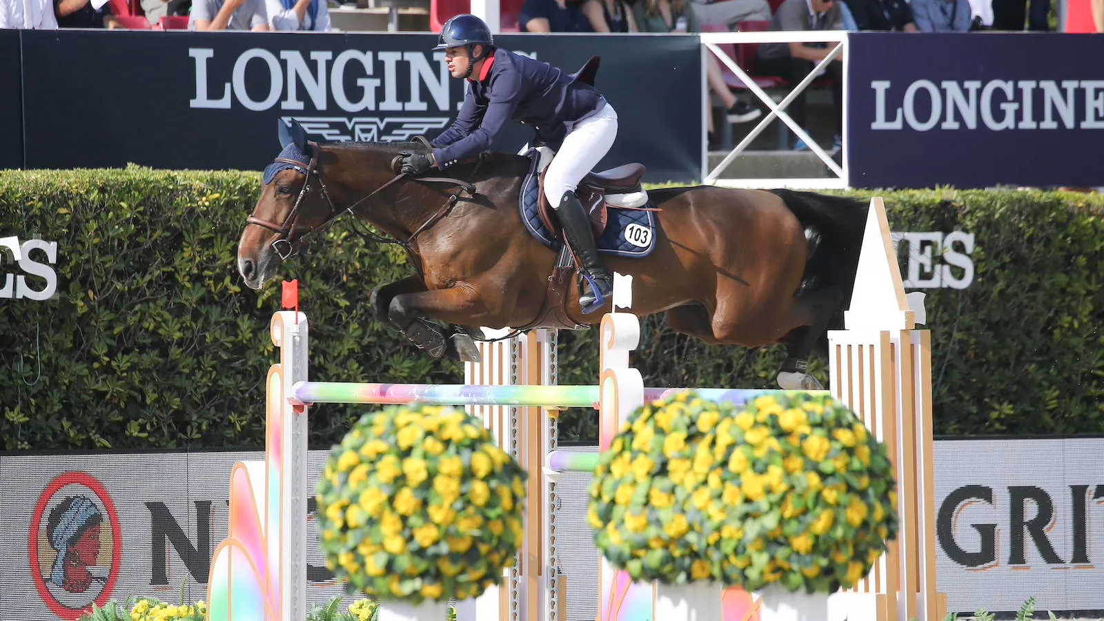Mathieu Billot et Lord de Muze à l'occasion de la coupe des nations de Barcelone