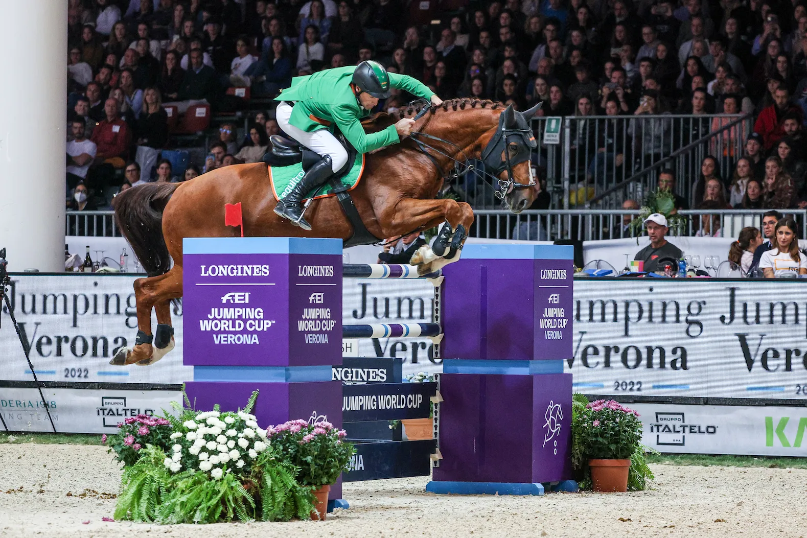 Magnifique deuxième place pour Gerfried Puck et son très prometteur Equitron Naxcel V. 