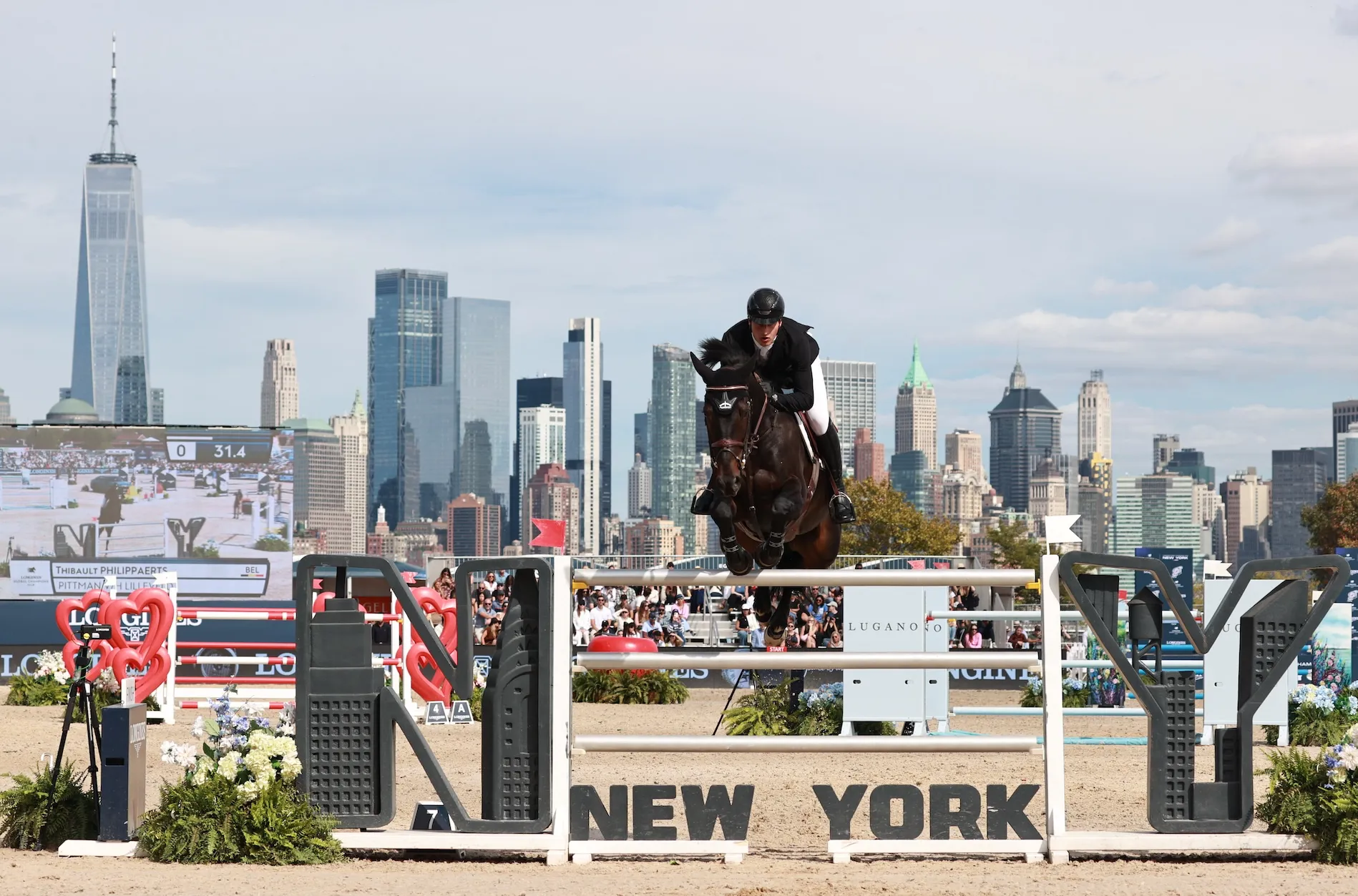 Avec Pittman van het Lilleveld, Thibault Philippaerts signe la révélation du Grand Prix 5* de New York.