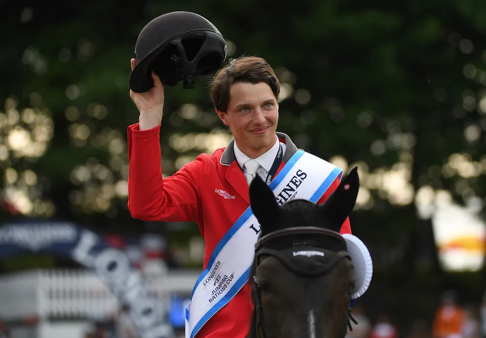 Édouard Schmitz est l'une des révélations de jumping de ces dernières années.