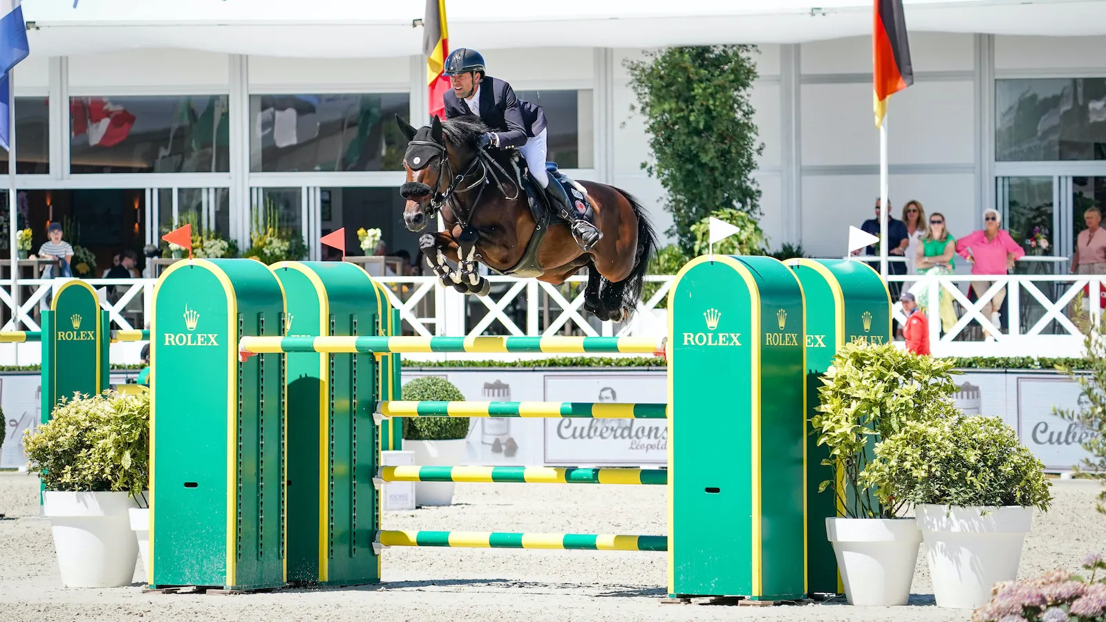 Ici au CSIO 5* de Knokke, Simon Delestre et Cayman Jolly Jumper sont, selon vous, incontournables. 
