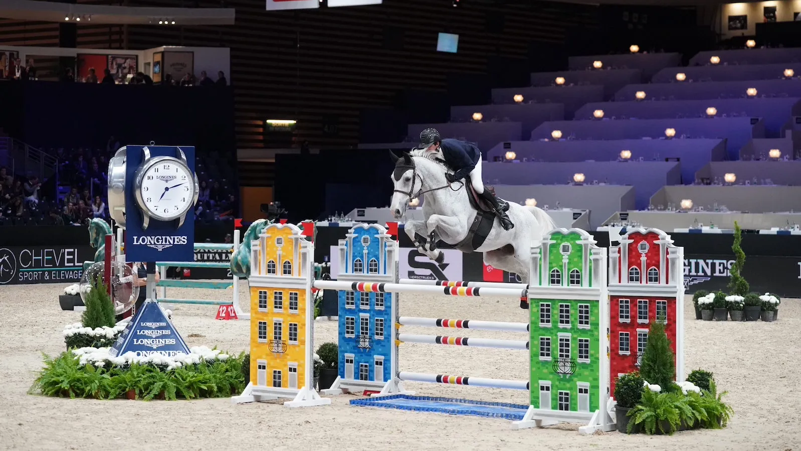 Romain Dreyfus et Big Brother à Equita Lyon, en octobre dernier dans le CSI 2*.