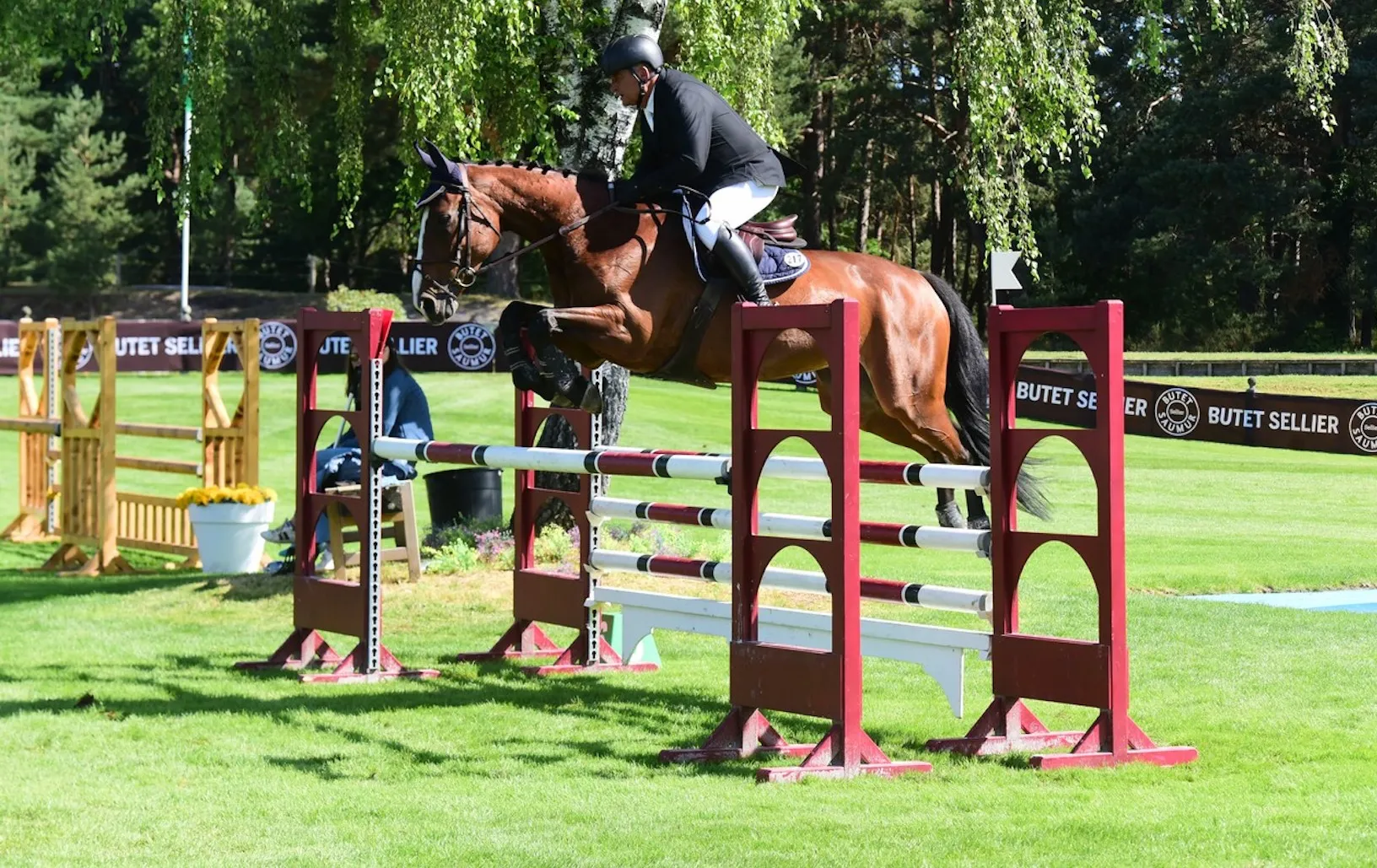 Christophe Legué et Thamise du Rozel au CSI 2* de Fontainebleau 2022