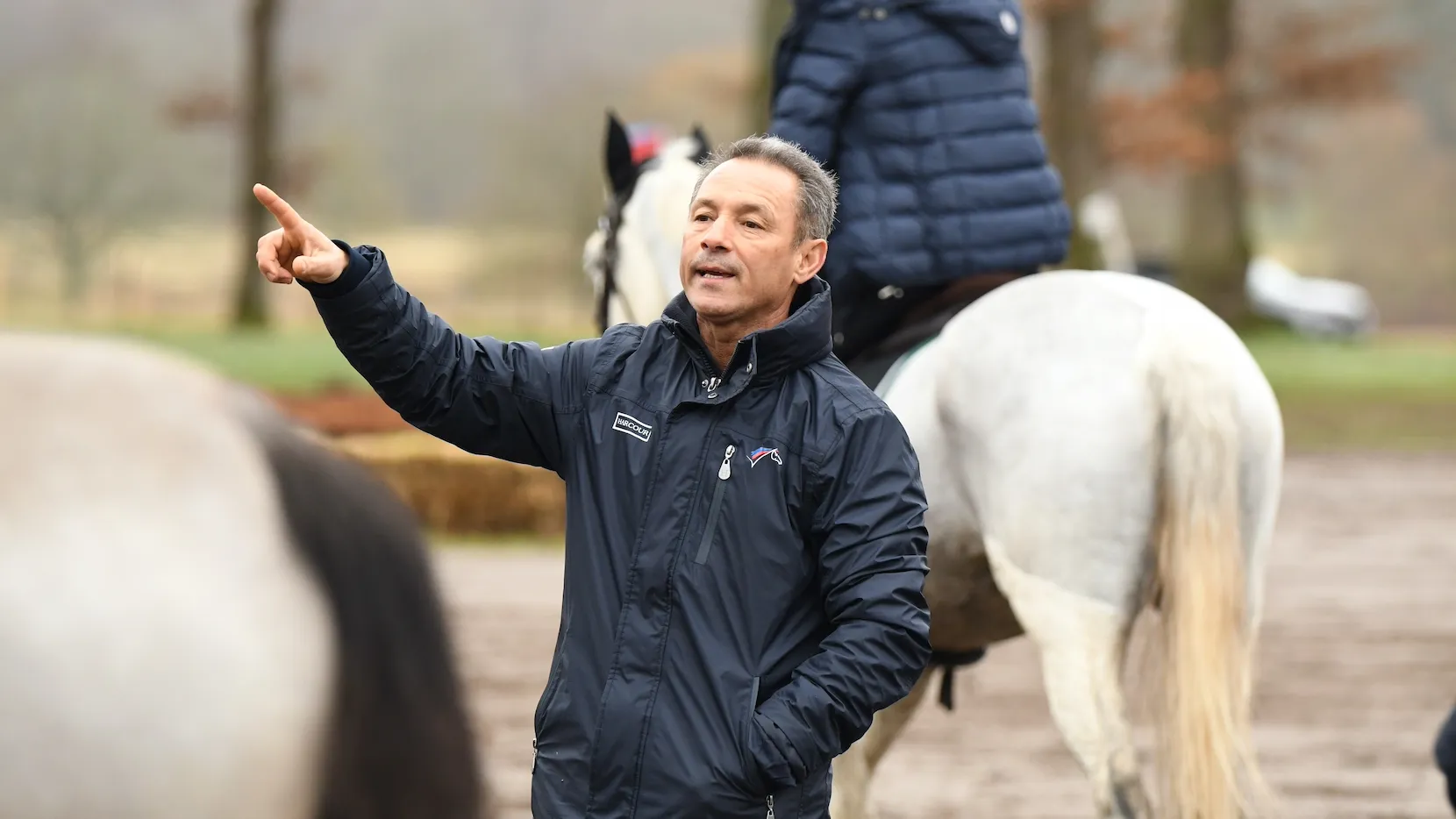 Gilles Viricel, sélectionneur et chef d’équipe Poneys.