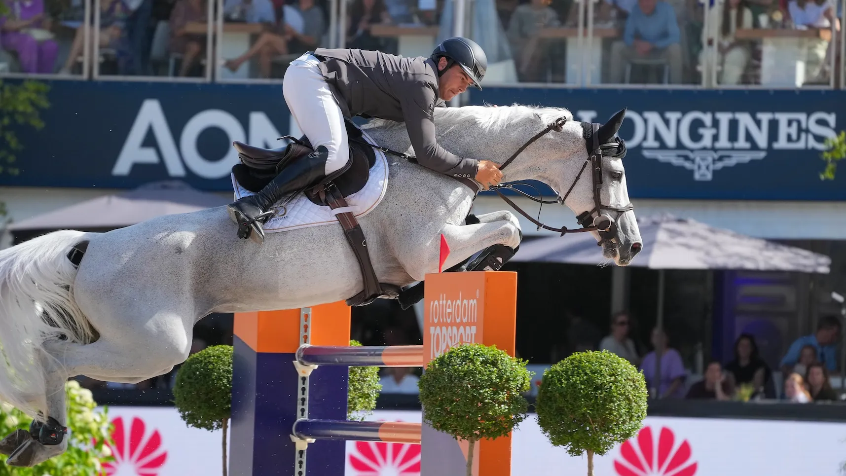 Ici sur l’ultime effort du barrage, Millfield Colette n’en finit plus d’éclabousser de son talent. 