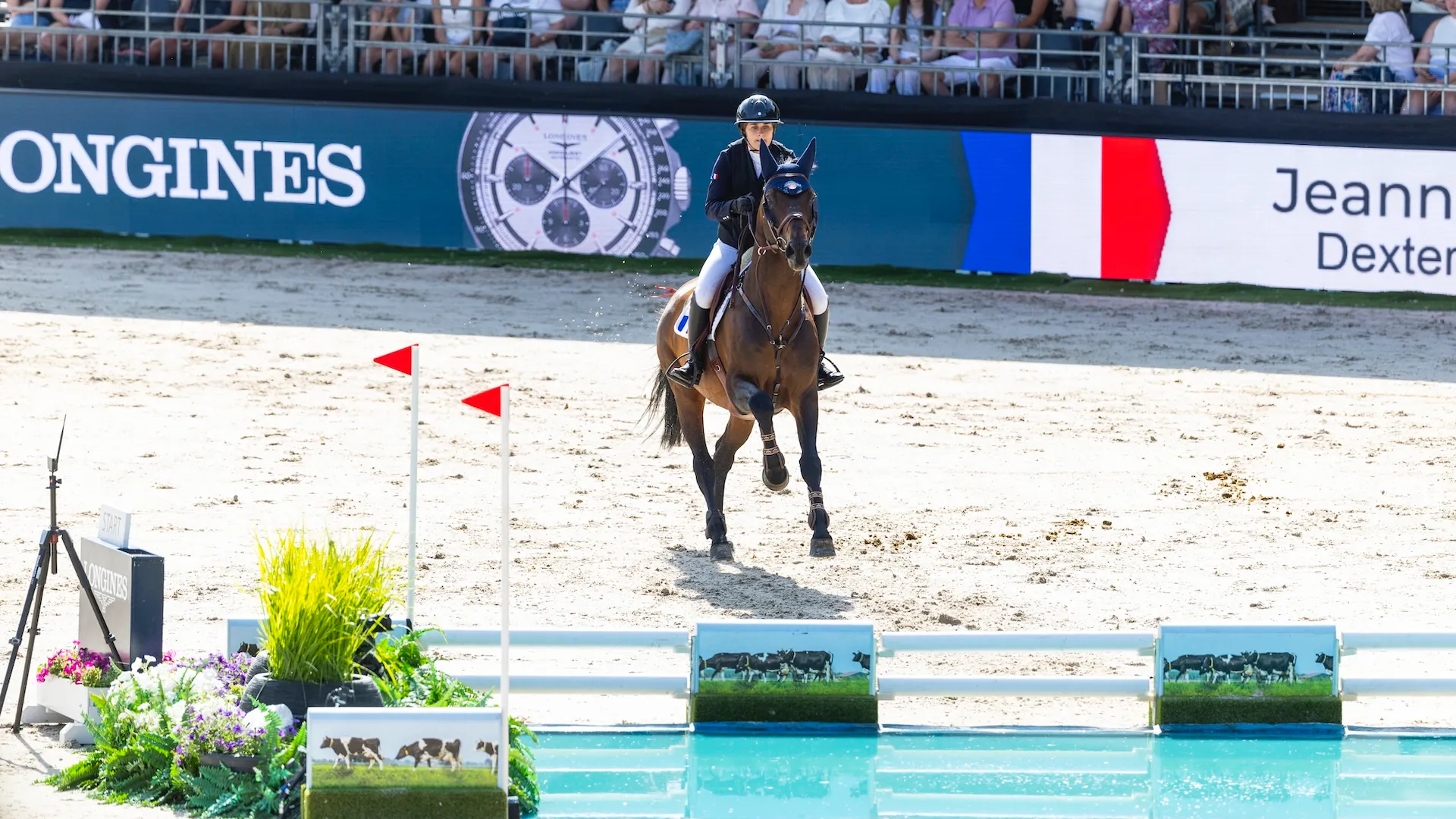 SI la rivière de La Baule leur a fait défaut, Jeanne Sadran et Dexter de Kerglenn ont été impeccables face à celle de Rotterdam. 