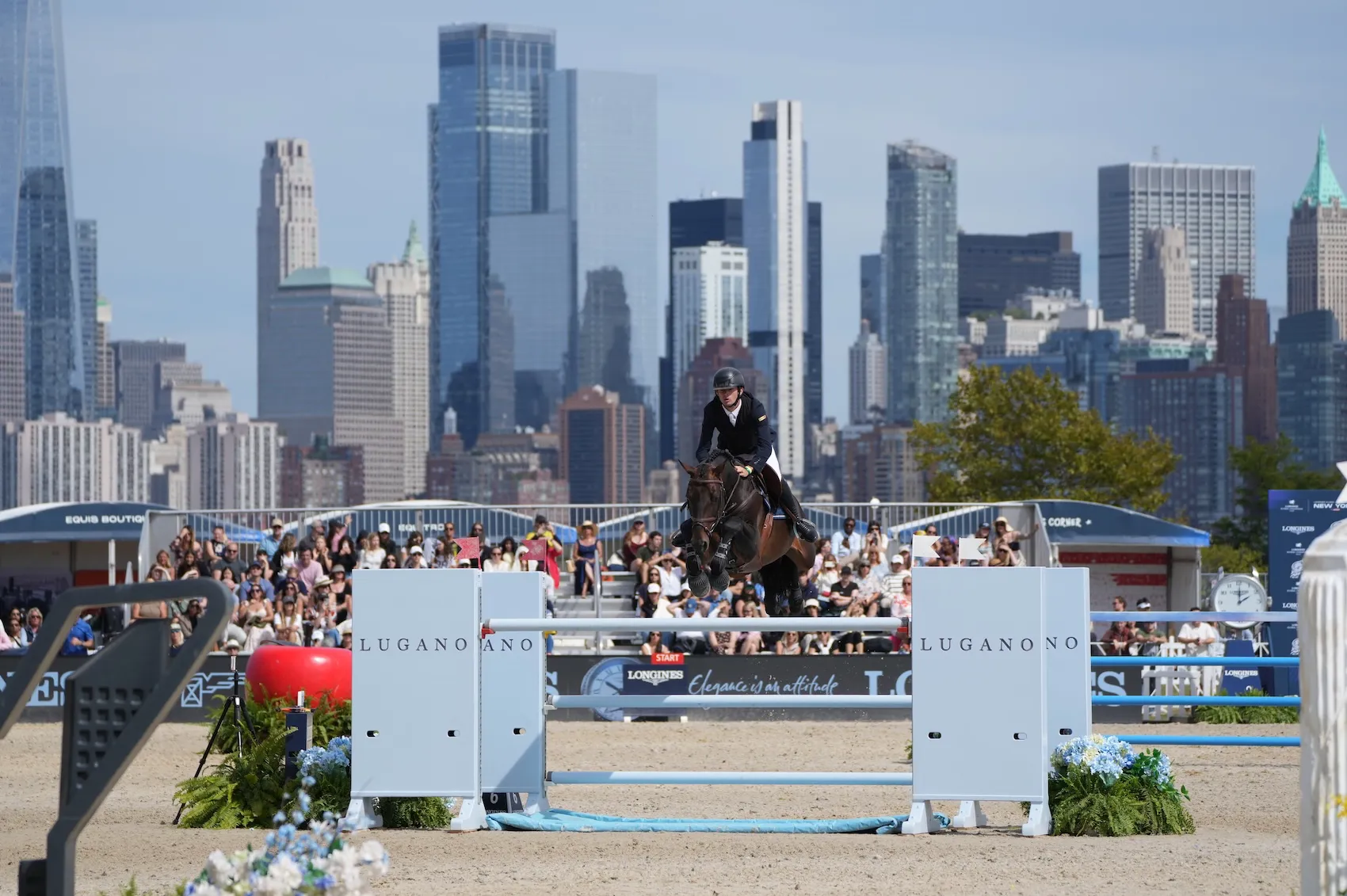 Antoine Ermann et Jiamo VDS se sont illustrés pour leur premier Grand Prix 5*, pénalisés d’un seul point de temps dépassé.