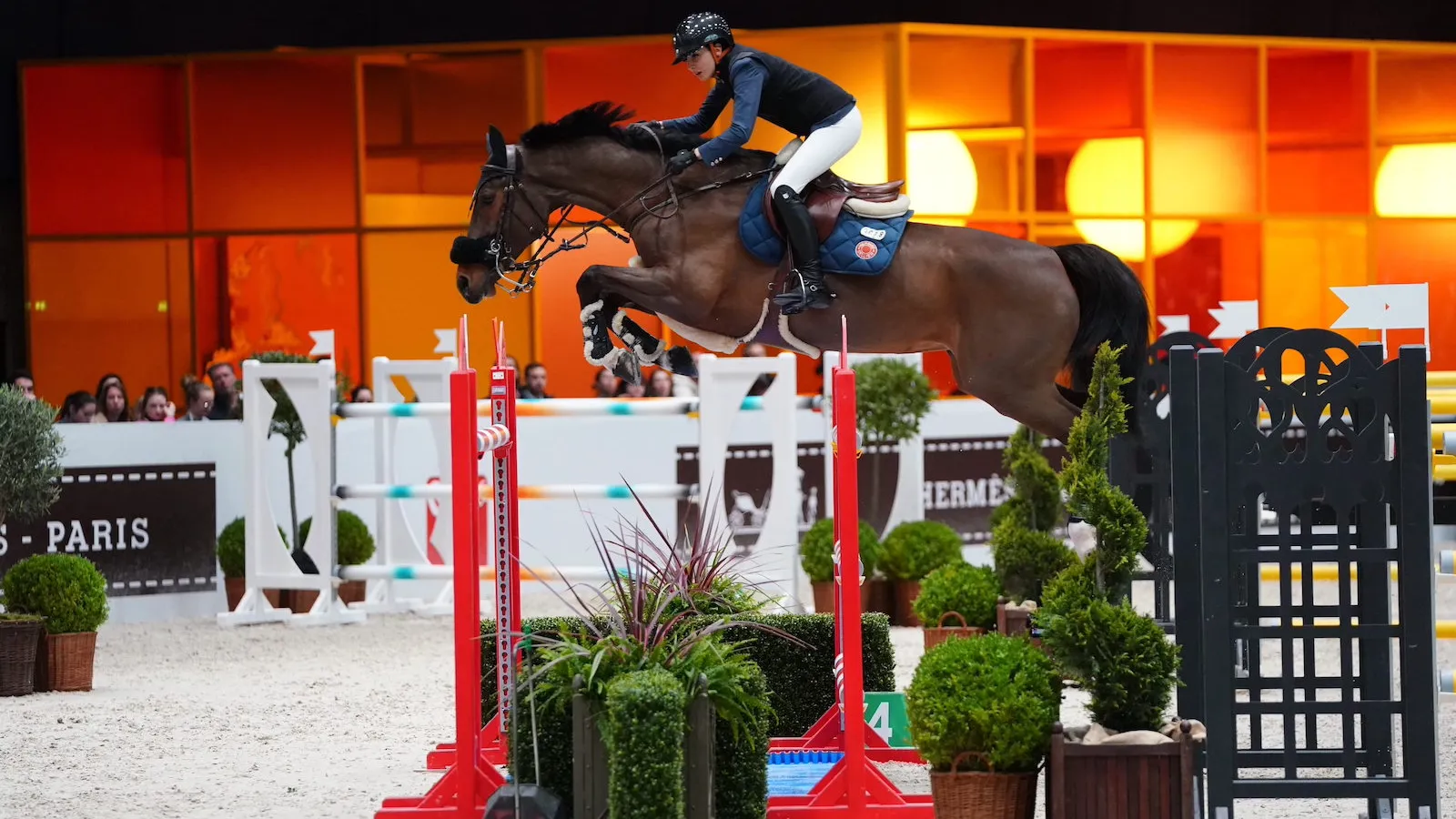 Jennifer Hochstadter et Golden Lady dans le Grand Prix 5*.
