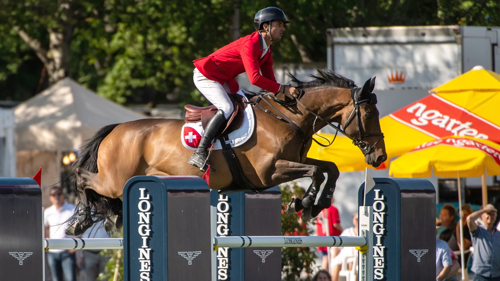 Associé à Vénard de Cerisy, Steve Guerdat a signé un double sans-faute lors du CSIO 5* de Saint-Gall