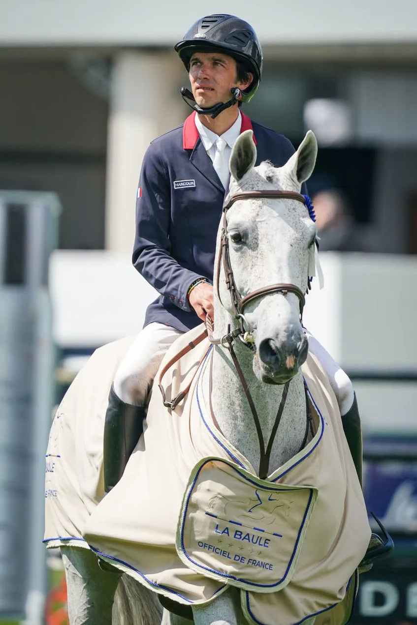 Pour son premier CSIO 5* de La Baule, le local Robin Le Squeren a pris une belle troisième place dans la première épreuve majeure.
