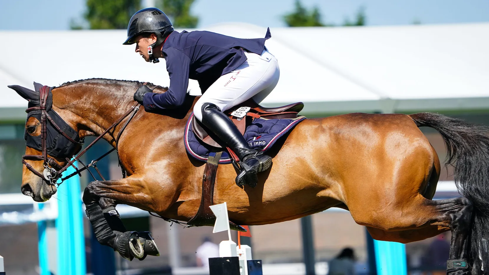 Pierre-Marie Friant et Bianca Star lors du CSIO 5* de La Baule. 