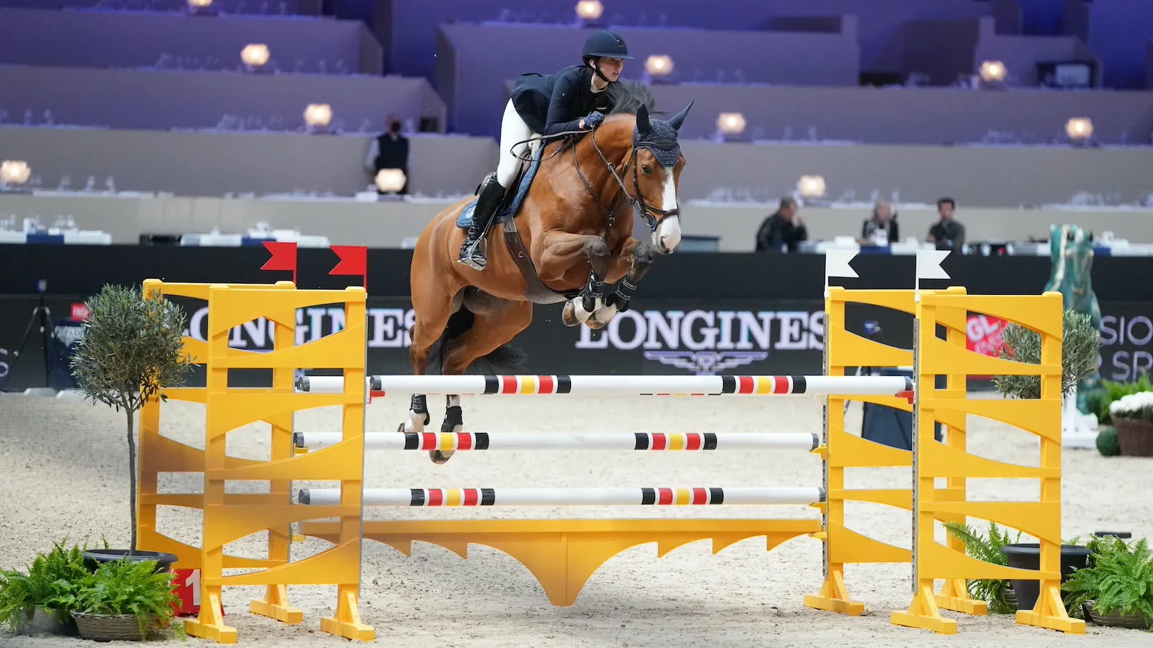 Laura Klein et Cattleya Plassay à Equita'Lyon.