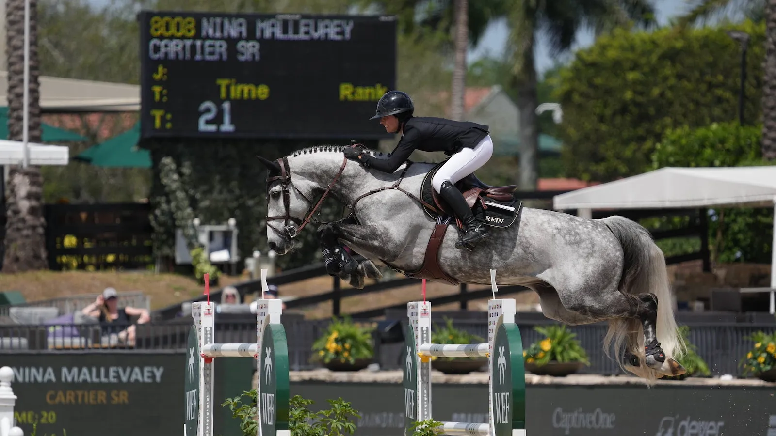 Nina Mallevaey et Cartier Sr ont terminé à la sixième place