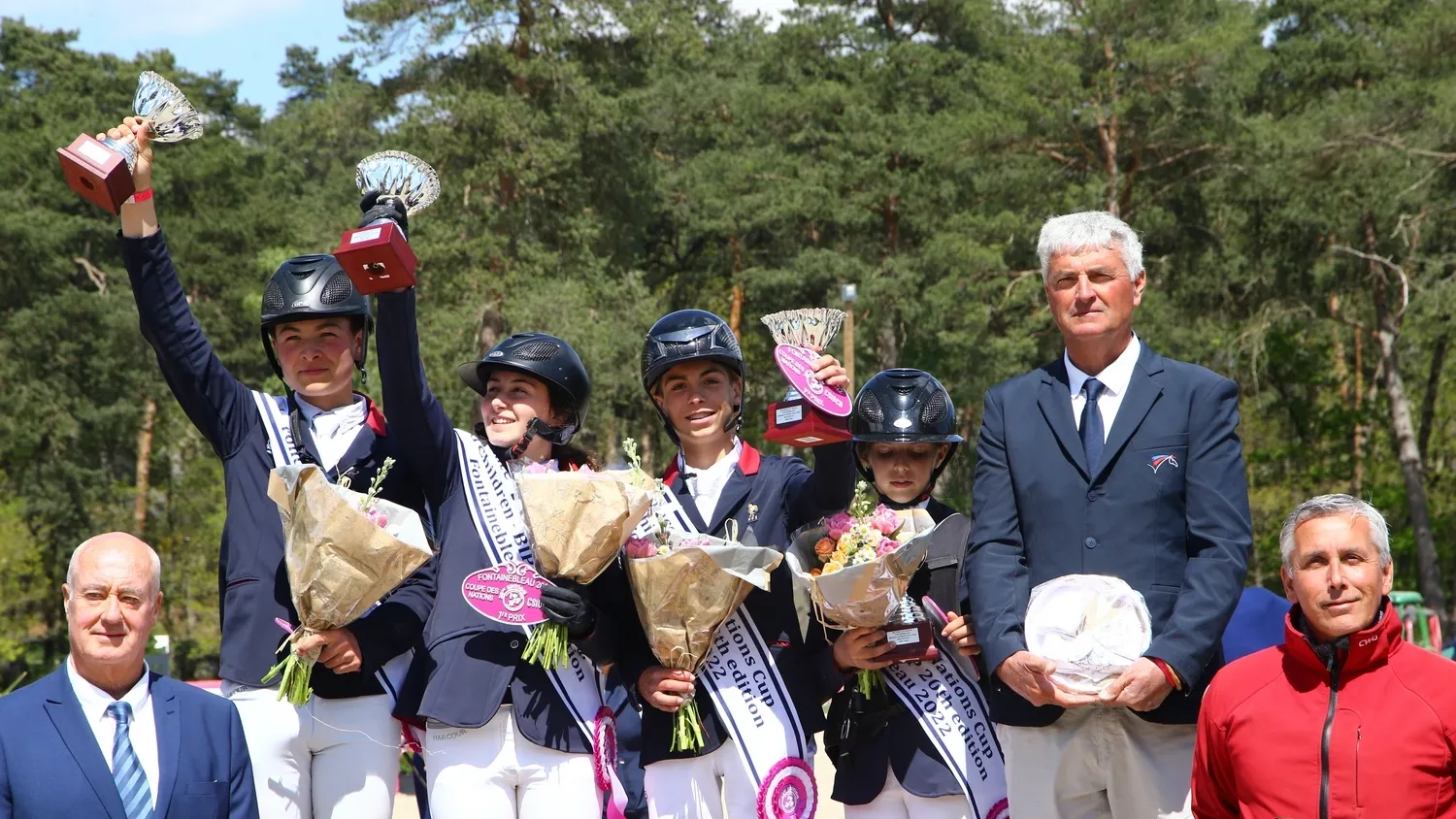 Les Bleus d'Olivier Bost sont montés sur la première marche du podium à l'issue d'un barrage France - Belgique. 