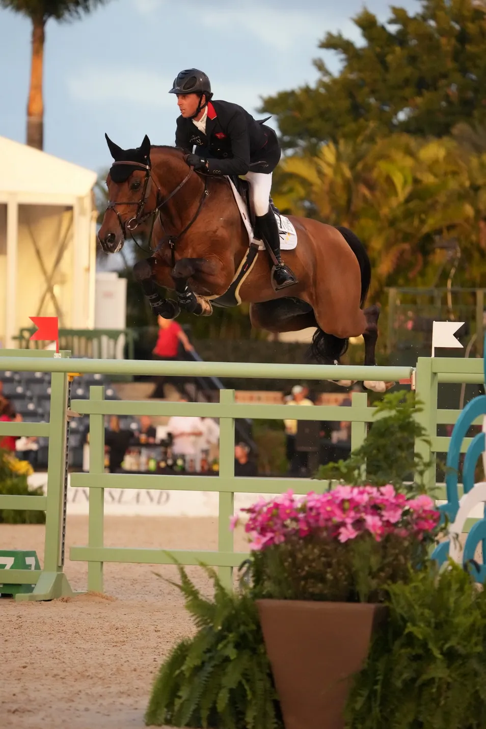 Avec Faltic HB, le champion olympique Ben Maher a réalisé l'un six doubles sans-faute de l'épreuve.