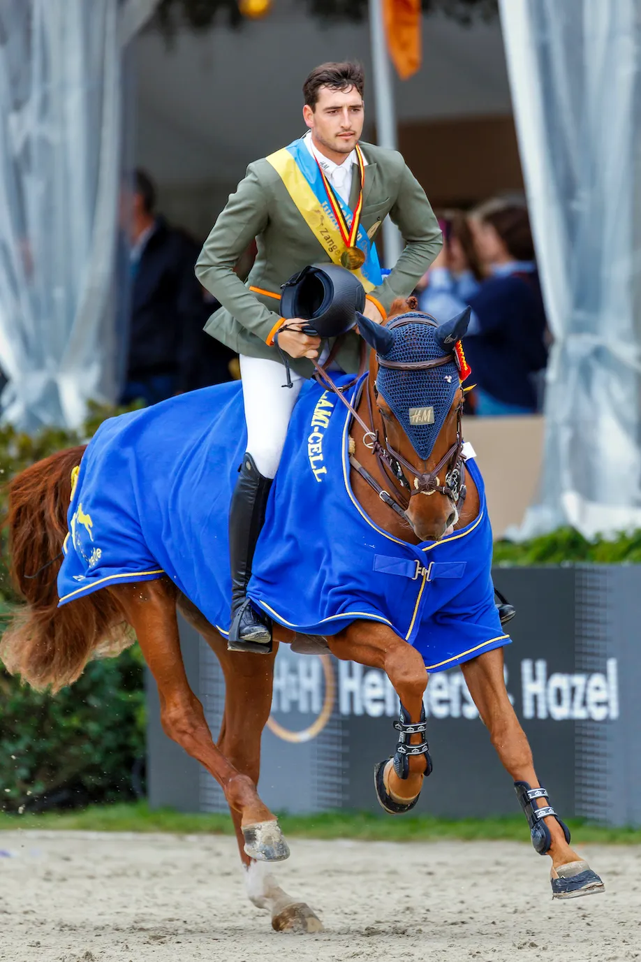 H&M Luna van’t Ruytershof Z a permis à Nicola Philippaerts de s'imposer dans le championnat de Belgique. 