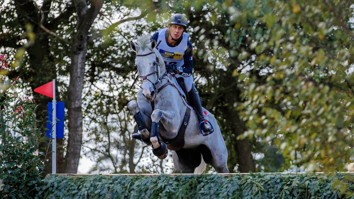 Stéphane et Chaman ont terminé à une bonne dixième place dans le CCIO 4*-L de Boekelo à l'automne.