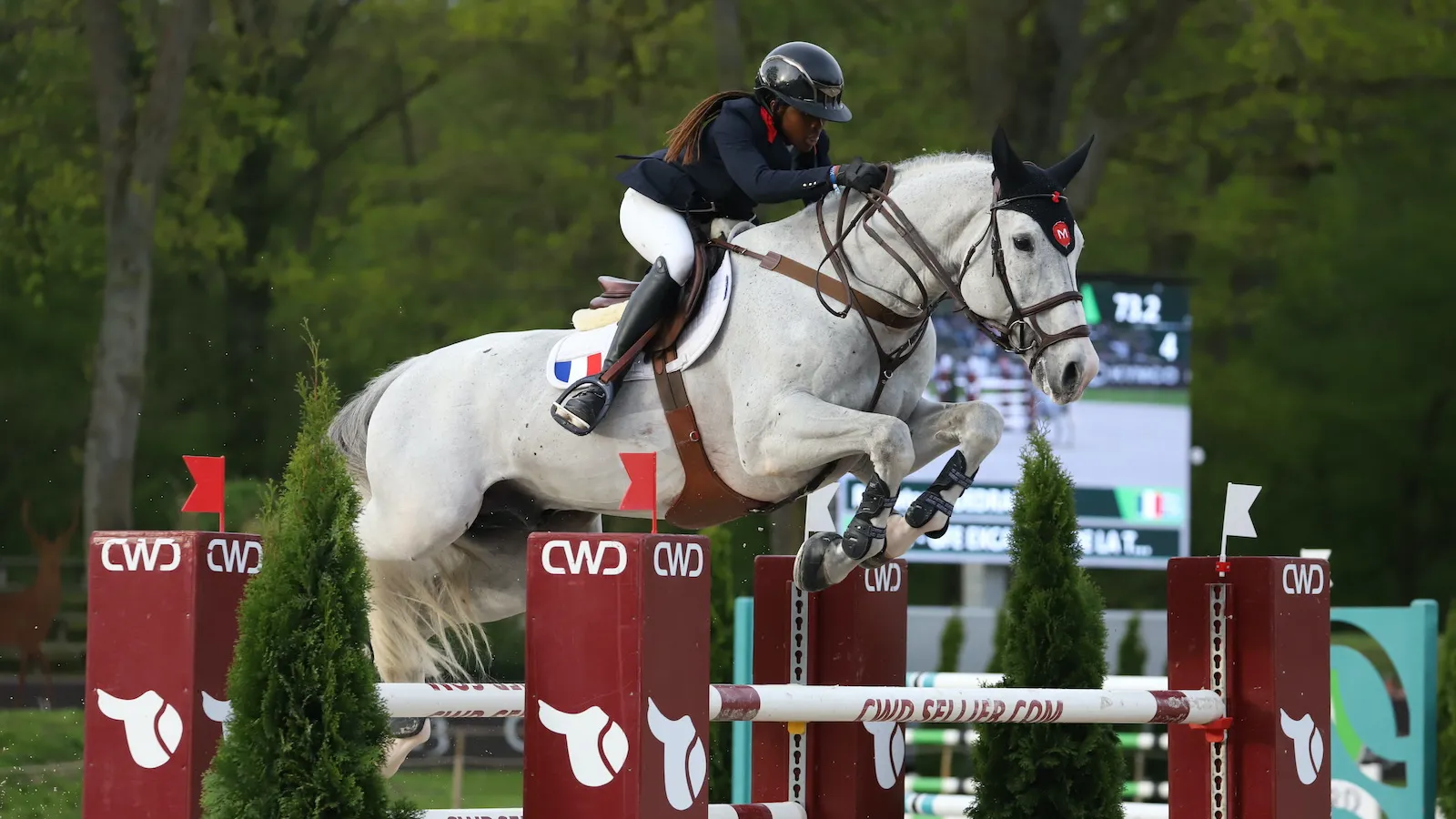 Lors de leur premier passage, Ramatou Ouedraogo et GFE Excalibur de la Tour Vidal ont écopés de deux pénalités de temps.