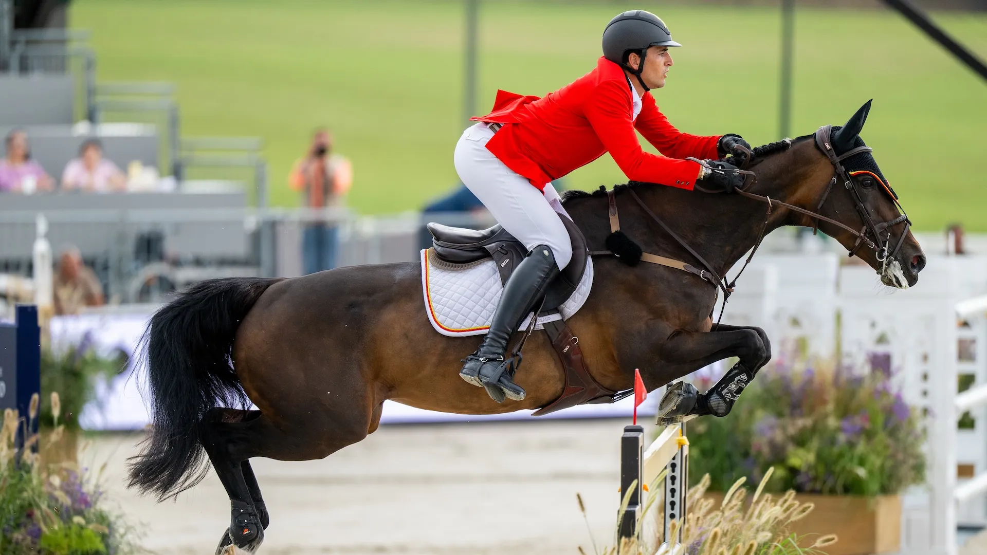 Grégory Wathelet se dit impressionné par l’état de forme actuel de Katanga van het Dingeshof. 