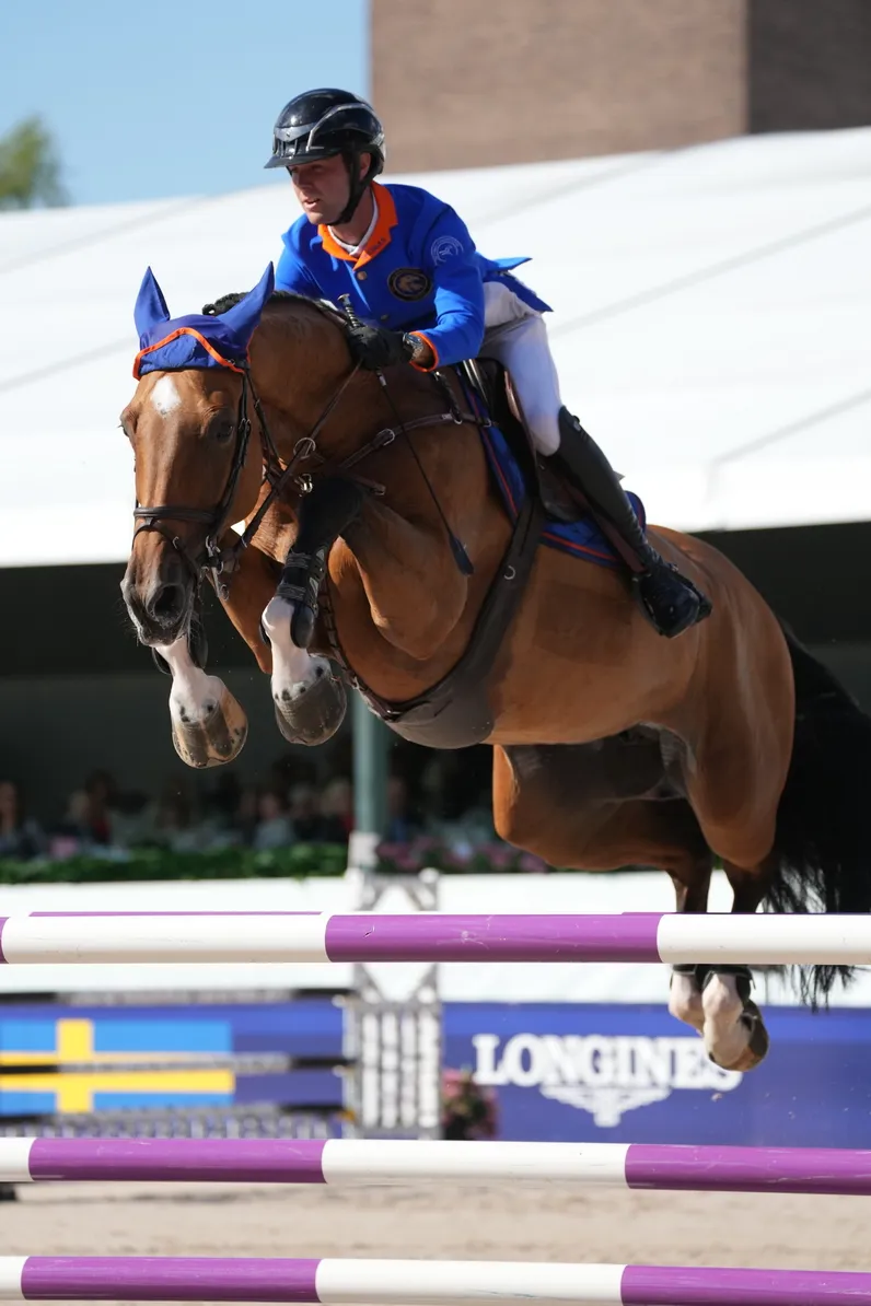 Depuis l'an passé, Gilles Thomas fait partie de l'équipe des Valkenswaard United sur le circuit de la Global Champions League.