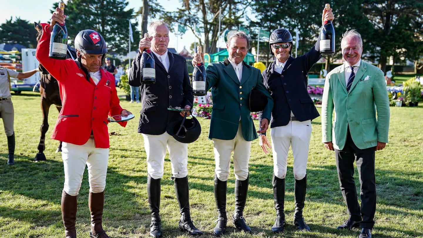 Markus Fuchs, Lars Nieberg, Éric Navet et Frédéric Cottier se sont affrontés dans une belle ambiance pour la première édition du Trophée des légendes. 
