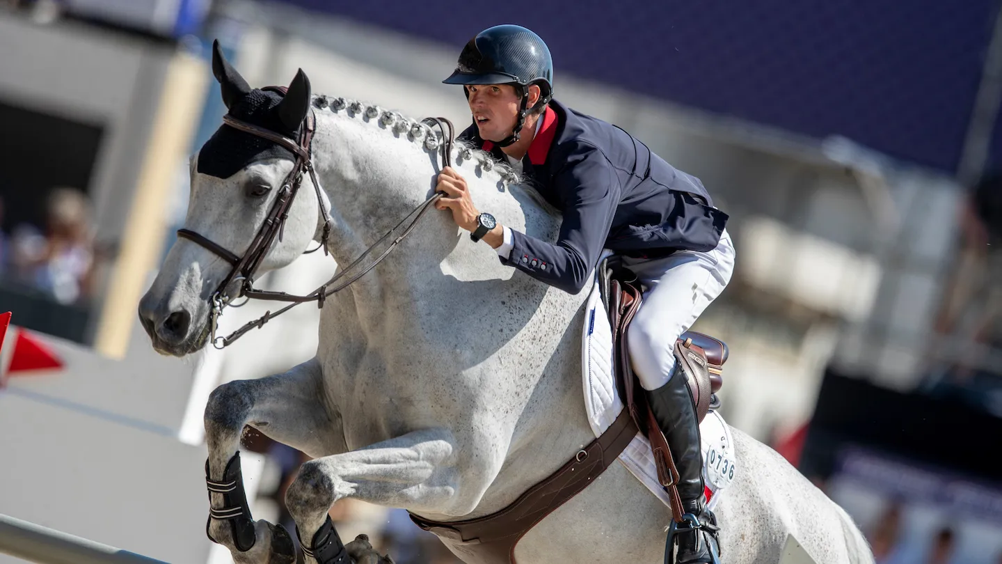 Grâce à Timon d’Aure, Alexis Deroubaix s'est placé neuvième des Mondiaux de Tryon, en 2018. 