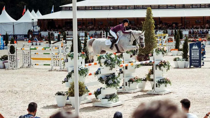 Luciana Diniz avait fait son retour en compétition en août au CSI 4* Longines Deauville Classic