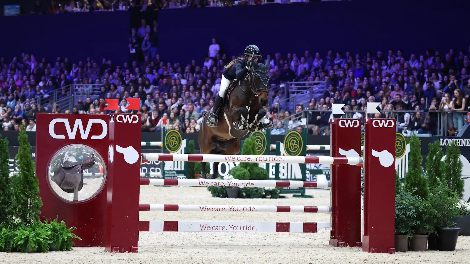 Myla Moulin Teste et D'zeus des Chesnaies ont signé la meilleure performance française, deuxièmes!