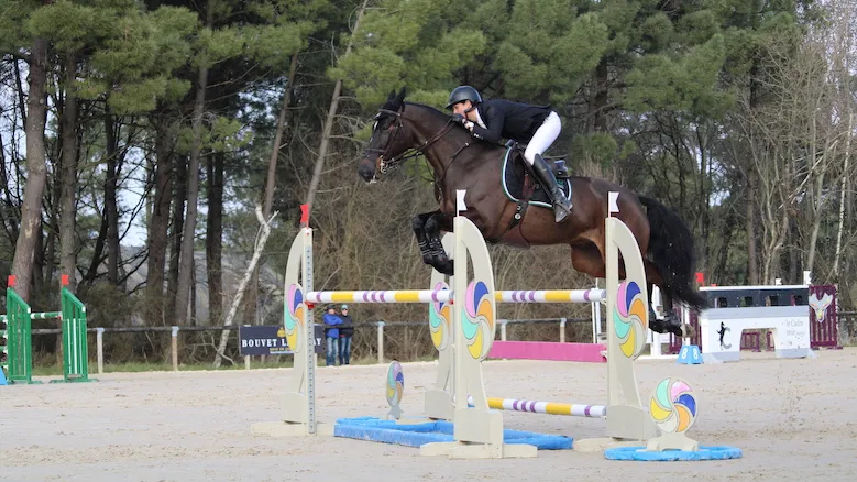 Nicolas Touzaint et Absolut Gold*HDC sont montés sur la troisième marche du podium. 