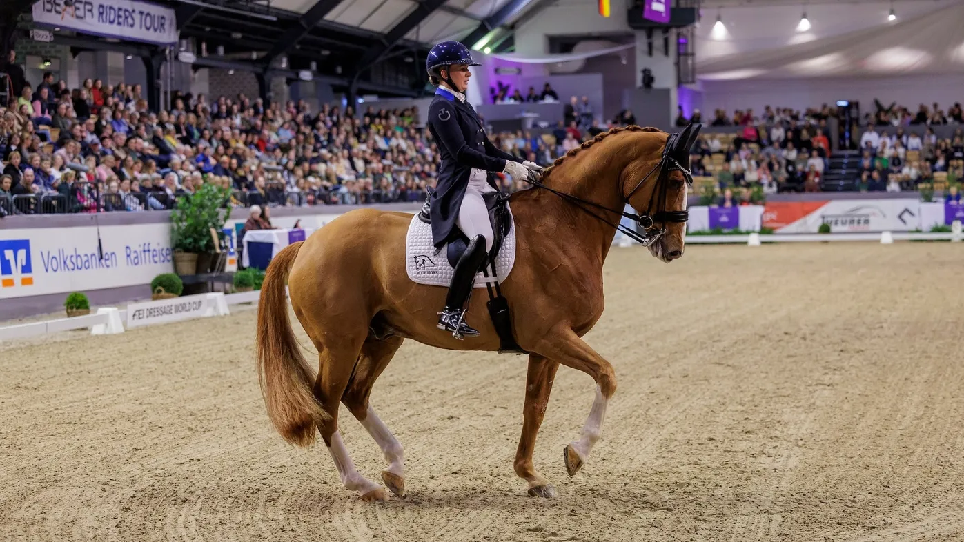 Hier, déjà, Nanna Skodborg Merrald et Zepter avait marqué de nombreux points dans les airs relevés.