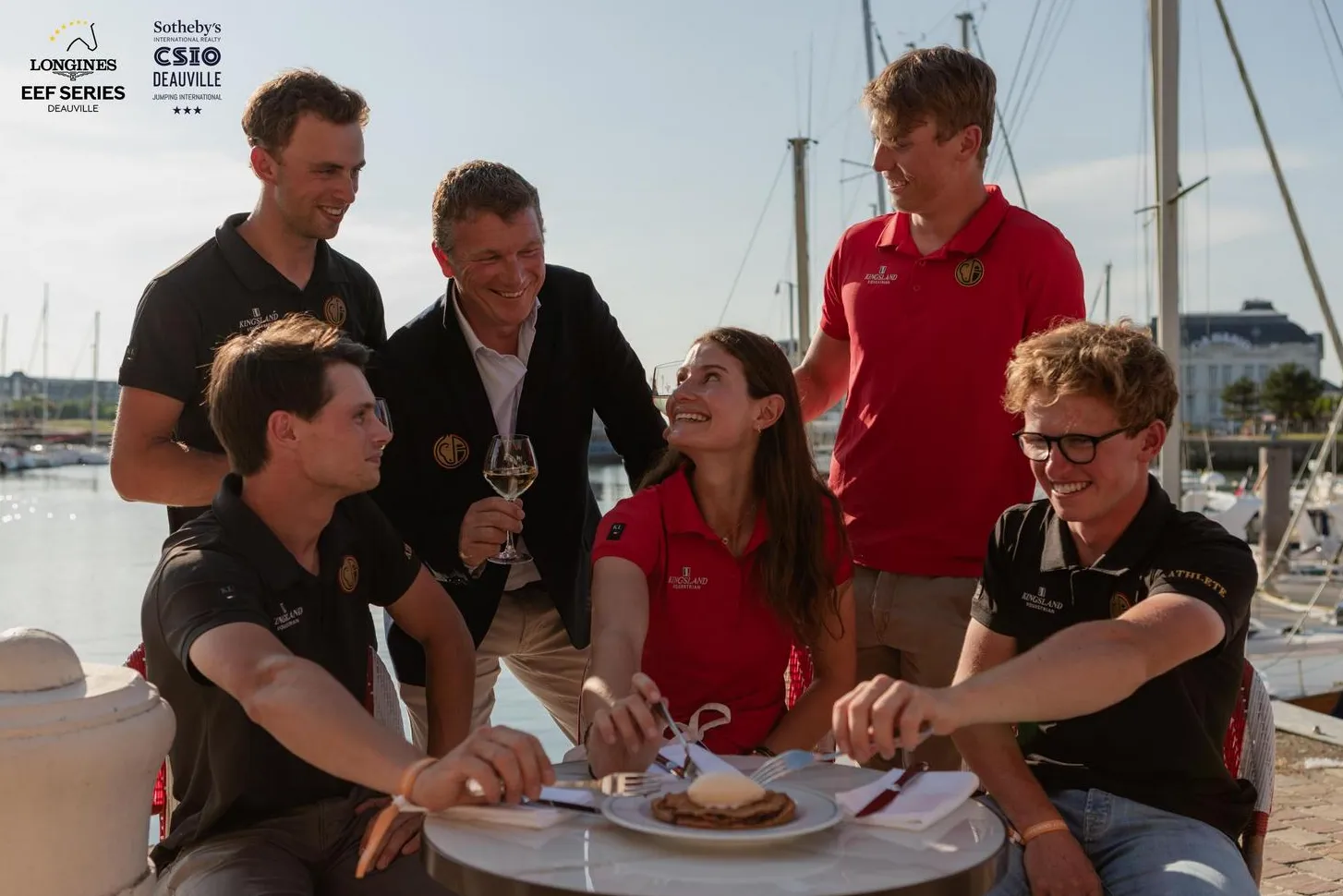 Comme les autres collectifs présents, la Belgique a pu profiter de Deauville hier soir lors du cocktail des nations